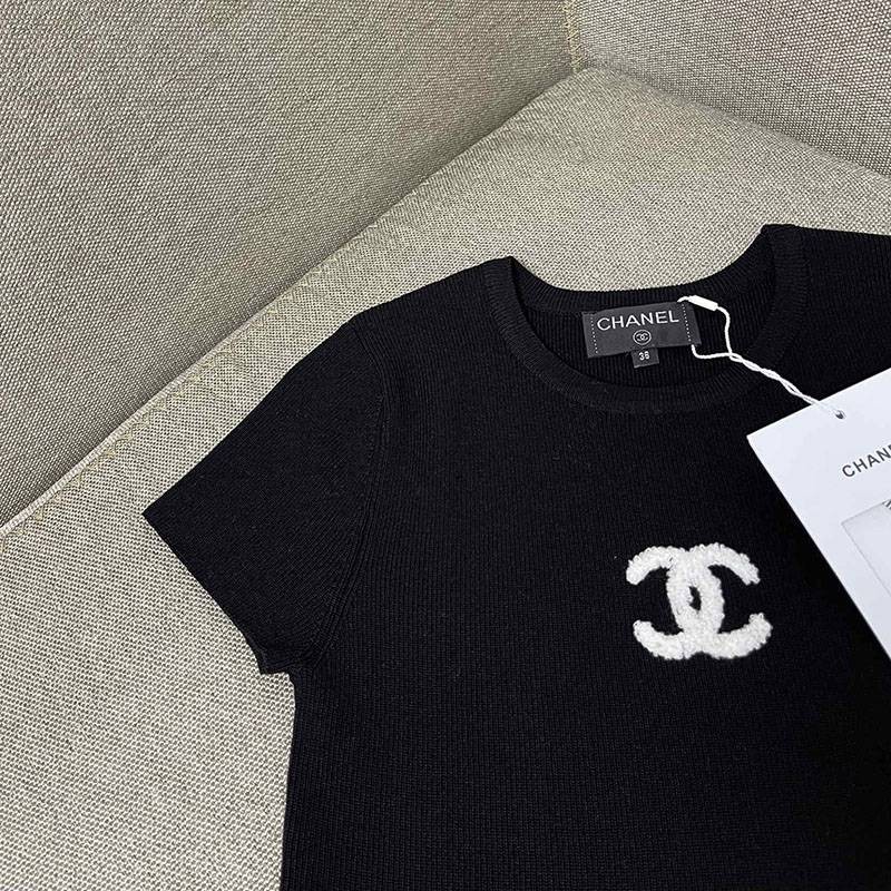 定番シャネル トップス ロゴTシャツ コピー shw66466